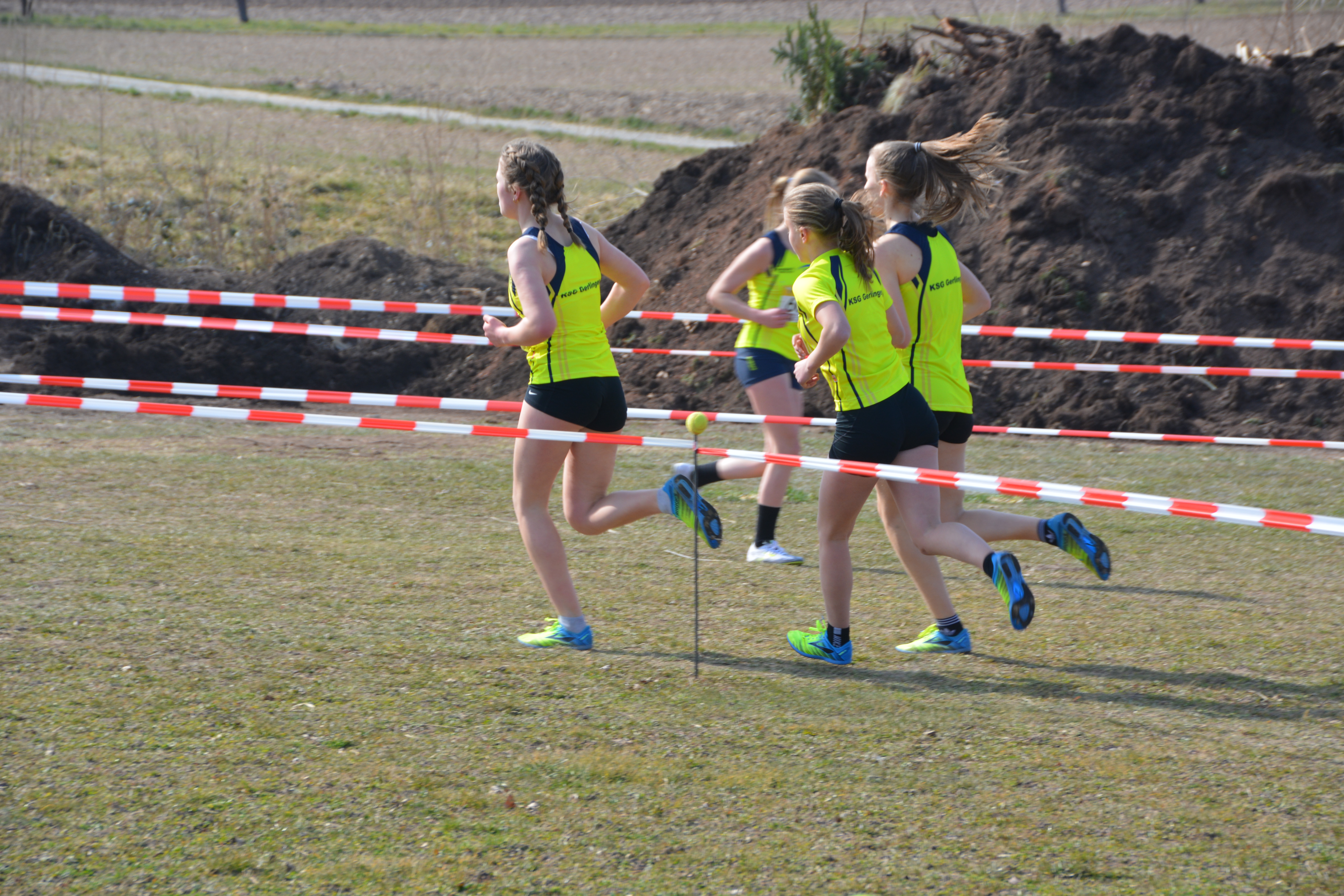 4 Gerlinger Athletinnen auf der Strecke